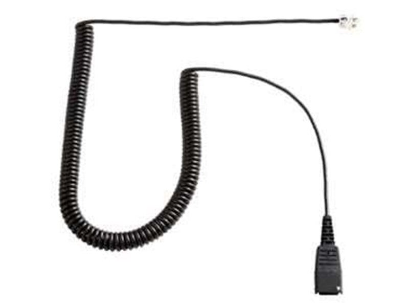 Jabra Netcom o-5 mit gerade Kabel t