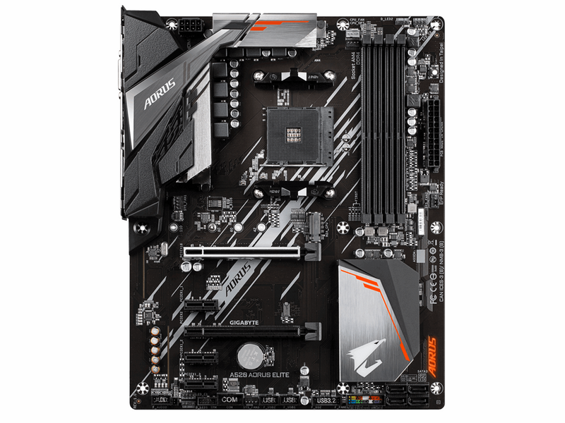 GIGABYTE A520 AORUS ELITE Mainboard - AMD A520 - AMD AM4 socket - DDR4 RAM - ATX