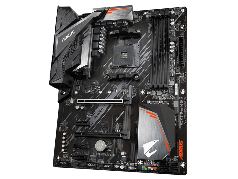 GIGABYTE A520 AORUS ELITE Mainboard - AMD A520 - AMD AM4 socket - DDR4 RAM - ATX