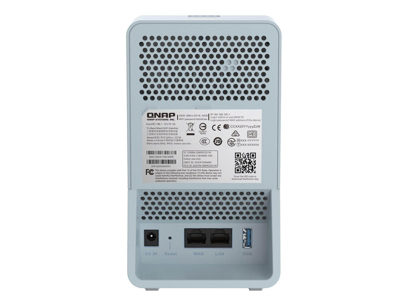 QNAP QMiro-201W Next-Generation SD-WAN Router - Wireless router Wi-Fi 5