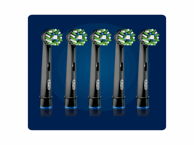 Oral-B Bürstenköpfe Cross Action Black 5 pcs