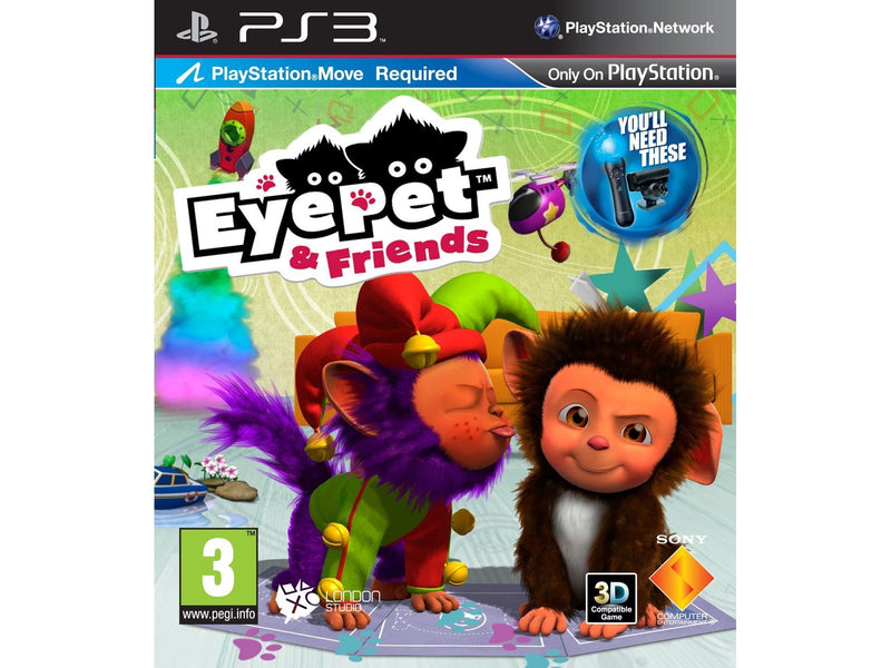 EyePet & Friends - Sony PlayStation 3 - Virtual Pet - PEGI 3