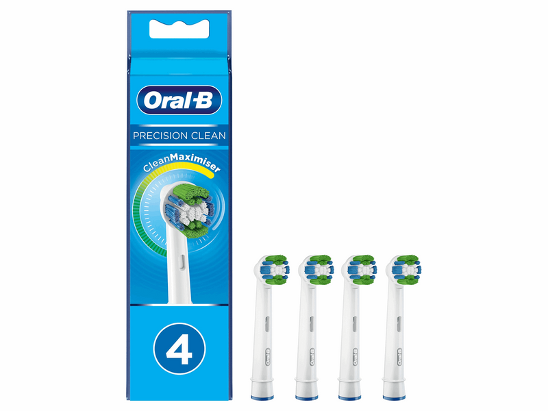 Oral-B Bürstenköpfe Precision Clean - White - 4 pcs