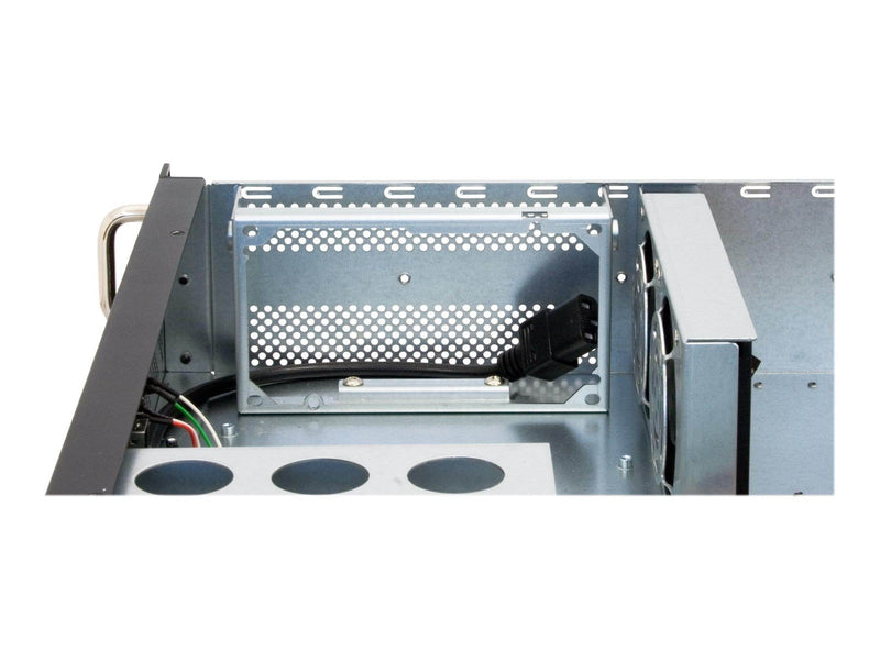 Chieftec UNC-210T-B/1x400W 19" 2U chassi Black U - Gehäuse - Server (Rack) - Schwarz