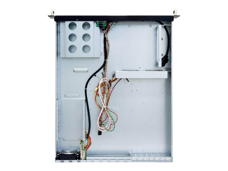 Chieftec UNC-210T-B/1x400W 19" 2U chassi Black U - Gehäuse - Server (Rack) - Schwarz