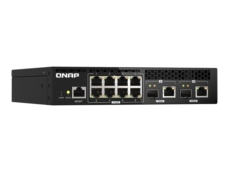 QNAP QSW-M2108R-2Cv Web-Managed Switch Rack Mount
