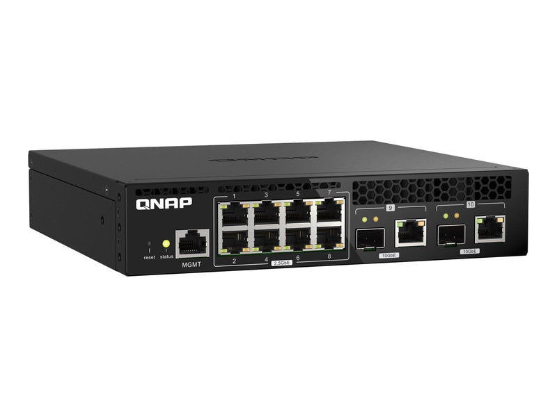 QNAP QSW-M2108R-2Cv Web-Managed Switch Rack Mount