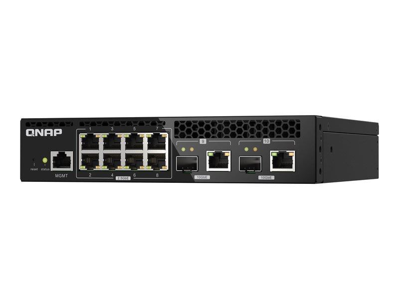 QNAP QSW-M2108R-2Cv Web-Managed Switch Rack Mount