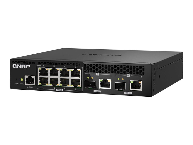 QNAP QSW-M2108R-2Cv Web-Managed Switch Rack Mount