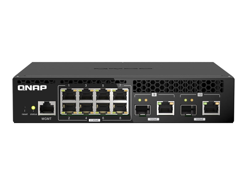 QNAP QSW-M2108R-2Cv Web-Managed Switch Rack Mount