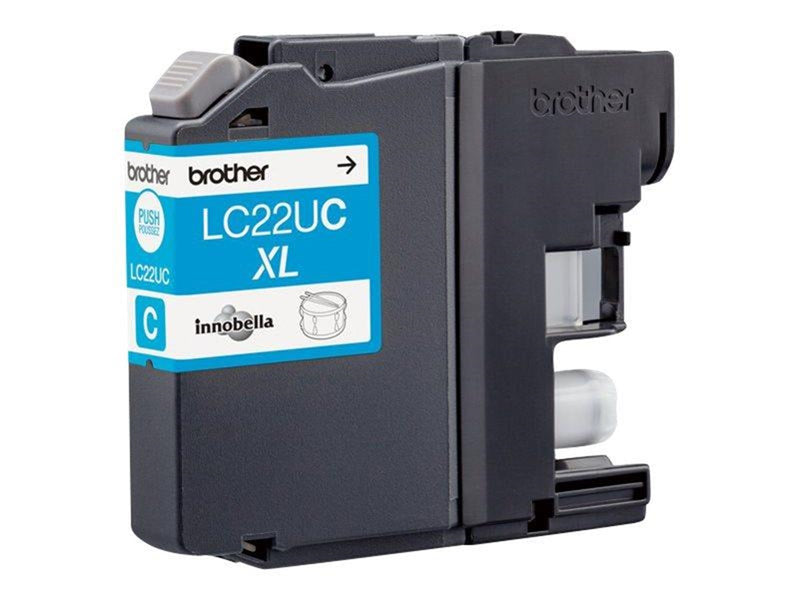 Brother LC22UC / LC 22UC High Capacity Cyan Ink - Tintenpatrone Cyan
