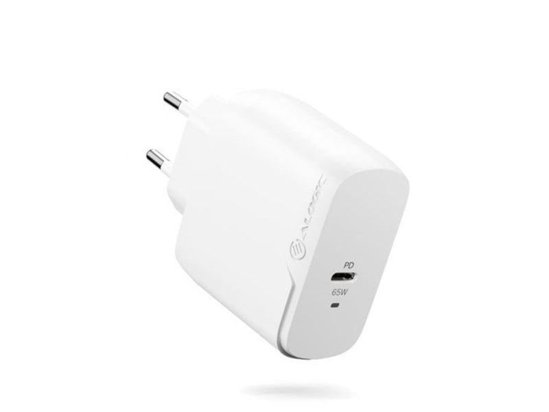 ALOGIC 1X65 Rapid Power 65W GaN Charger - Incl. 2m USB-C Charging Cable