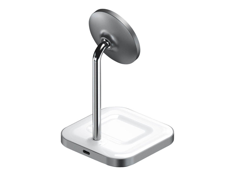 Satechi 2-in-1 Magnetic Wireless Charging Stand
