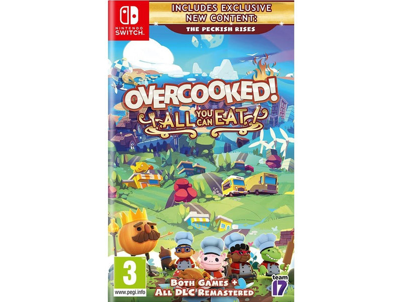 Overcooked! - All You Can Eat - Nintendo Switch - Party - PEGI 3