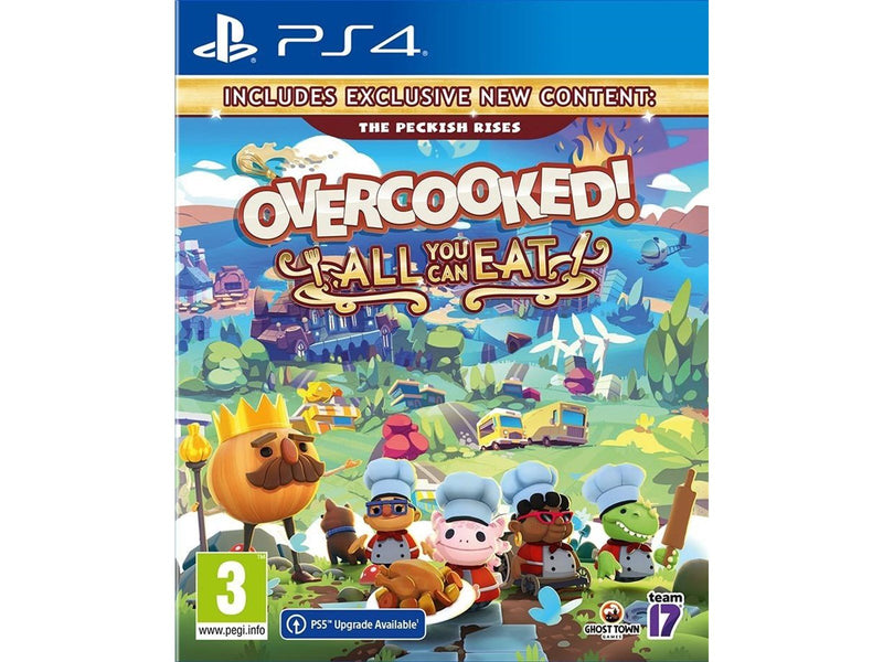 Overcooked! - All You Can Eat - Sony PlayStation 4 - Party - PEGI 3