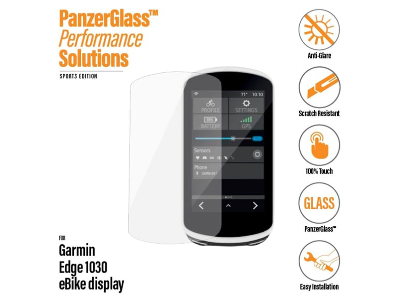 PanzerGlass Garmin Edge 1030 | 1040 - Anti-Glare | Screen Protector Glass