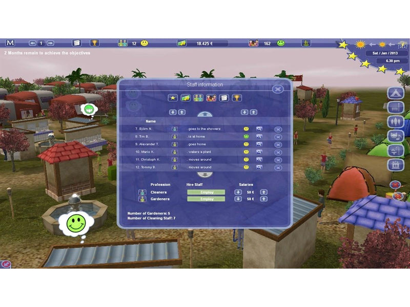 Camping Manager 2012 - Windows - Simulation - PEGI 3