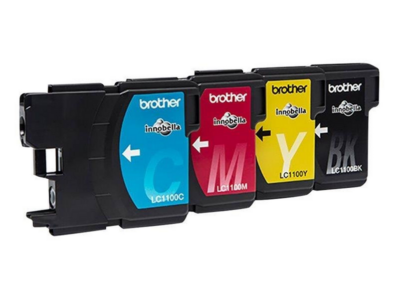 Brother LC1100VALBP / LC 1100 Value Pack - Tintenpatrone Cyan