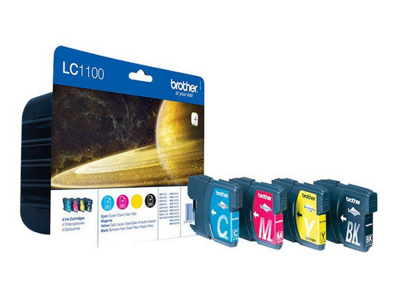 Brother LC1100VALBP / LC 1100 Value Pack - Tintenpatrone Cyan