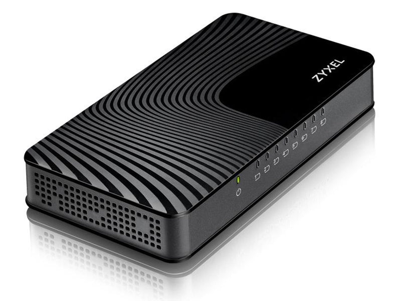 ZyXEL GS-108S v2 8-Port Desktop Gigabit Ethernet Media Switch