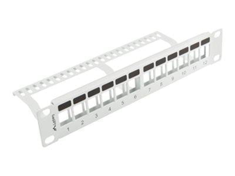 Lanberg PPKS-9112-S - patch panel (blank) - 1U - 10"