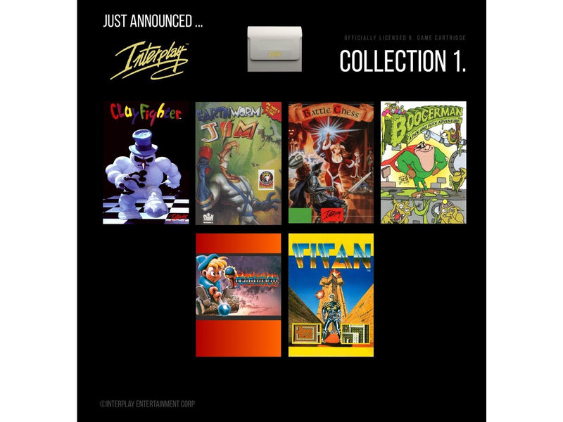 Interplay Cartridge 1 - Evercade - PEGI 12