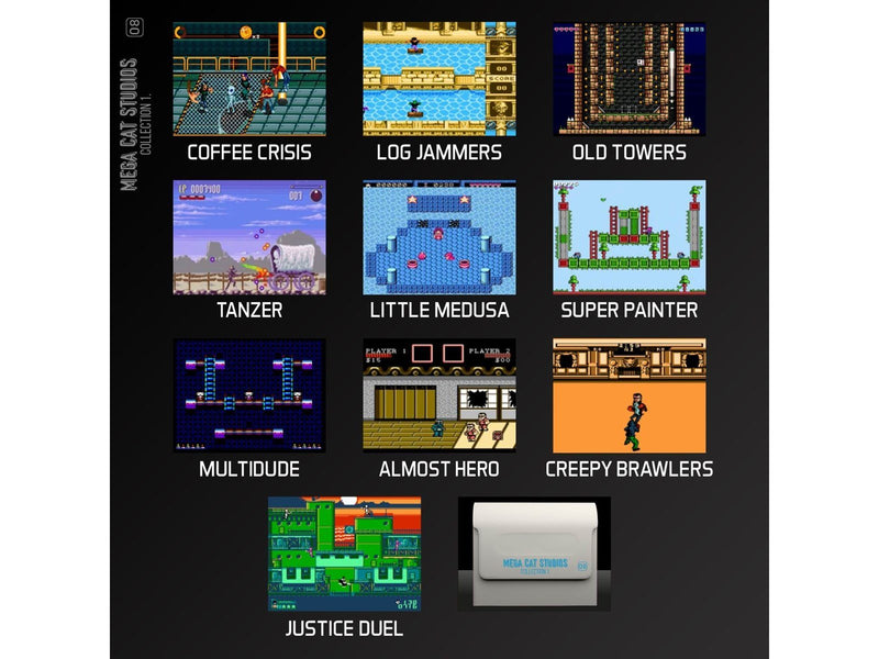 Mega Cat Studios Collection 1 - Evercade - PEGI 12