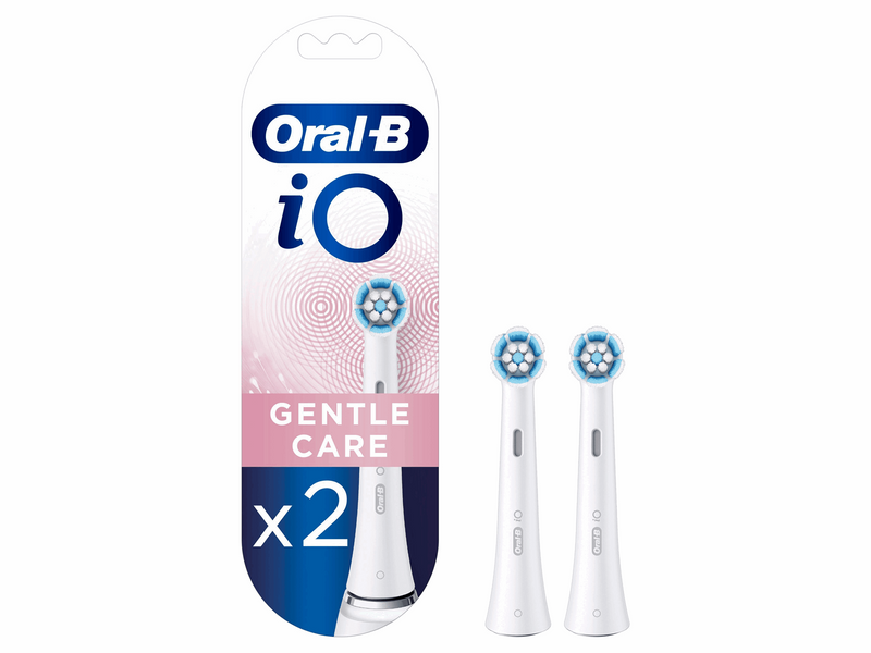 Oral-B Bürstenköpfe iO Gentle Care - White - 2 pcs
