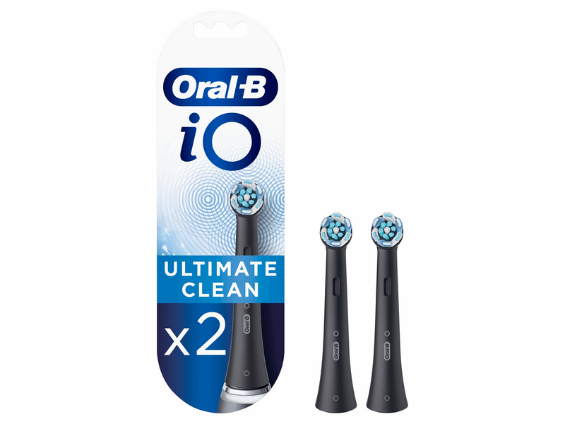 Oral-B Bürstenköpfe iO Ultimate Clean - Black - 2 pcs