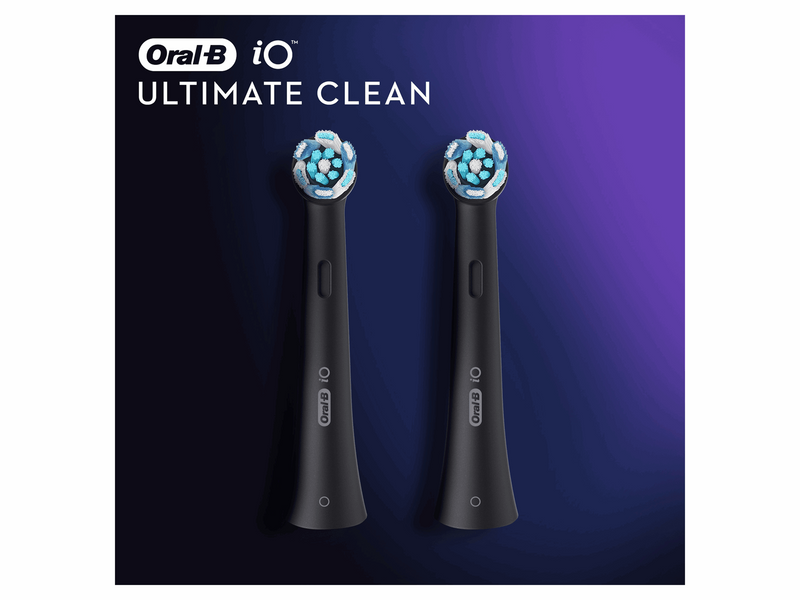 Oral-B Bürstenköpfe iO Ultimate Clean - Black - 2 pcs