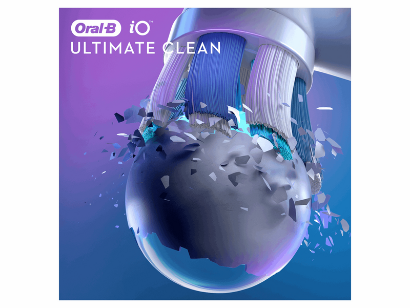 Oral-B Bürstenköpfe iO Ultimate Clean - White - 2 pcs