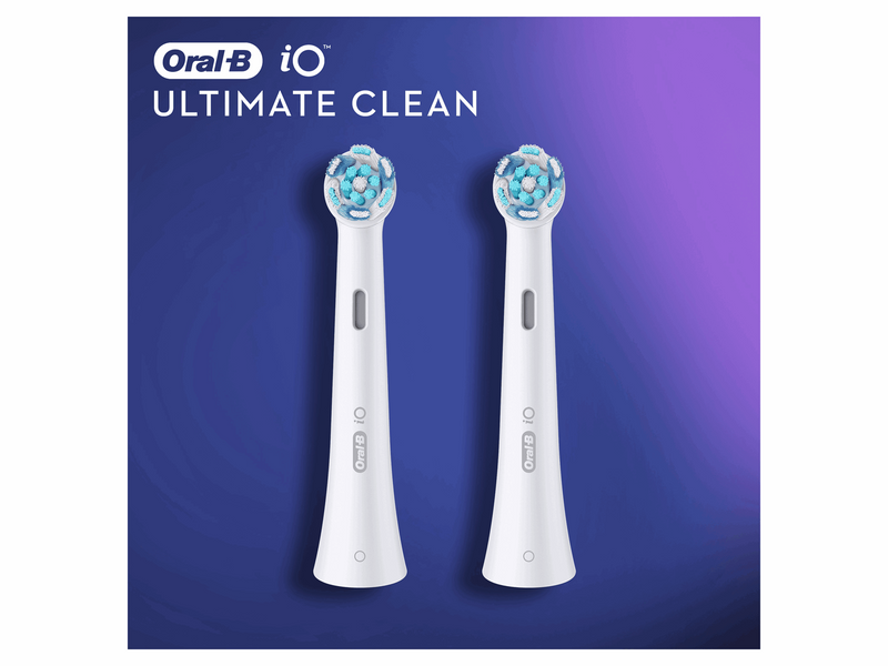 Oral-B Bürstenköpfe iO Ultimate Clean - White - 2 pcs