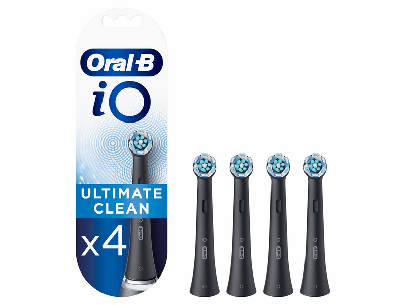 Oral-B Bürstenköpfe iO Ultimate Clean - Black - 4 pcs