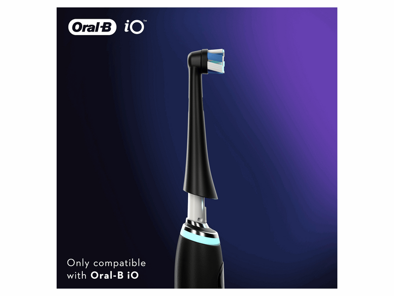Oral-B Bürstenköpfe iO Ultimate Clean - Black - 4 pcs
