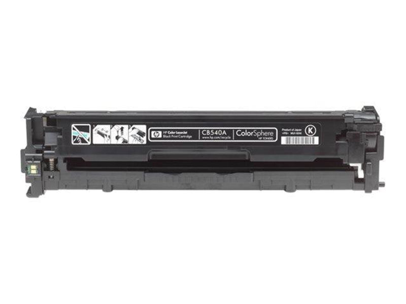HP 125A / CB540A Black Toner - Tonerpatrone Schwarz