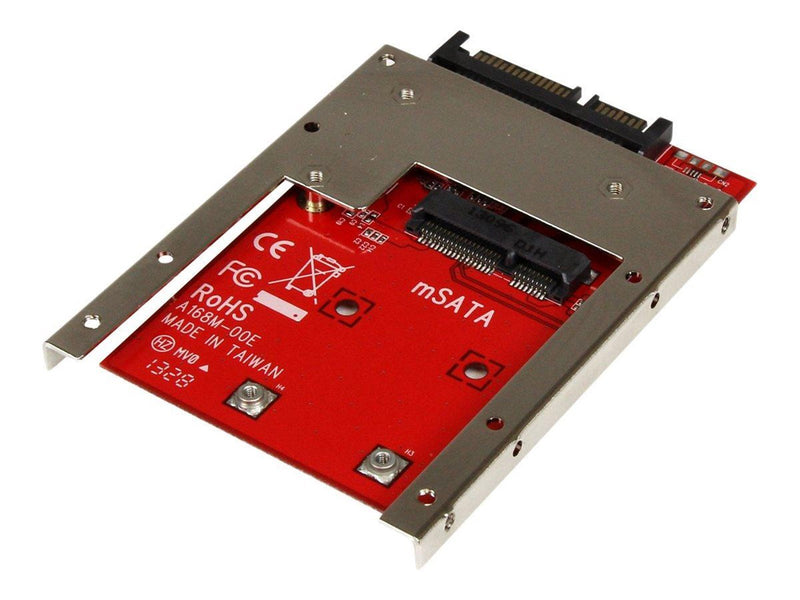 StarTech.com mSATA SSD zu 2.5in SATA Adapter Konverter
