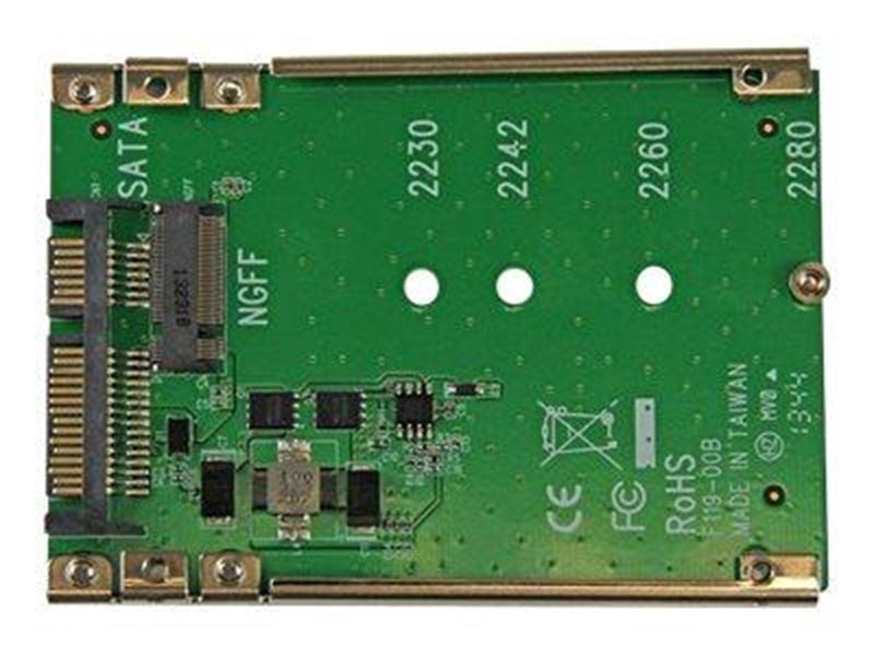StarTech.com M.2 NGFF SSD zu 2.5in SATA Adapter Konverter