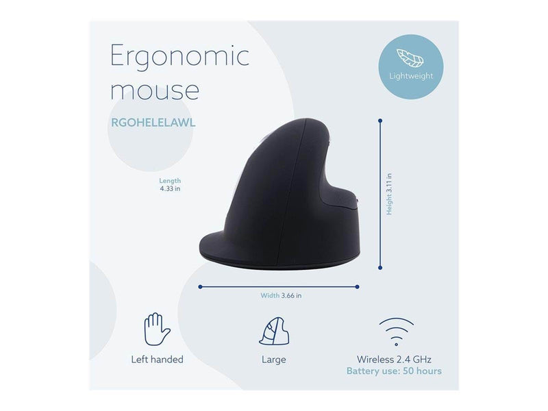 R-Go Tools R-Go HE Mouse - Maus (Silber)