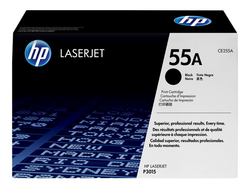 HP 55A / CE255A - Black Laser Toner - Tonerpatrone Schwarz