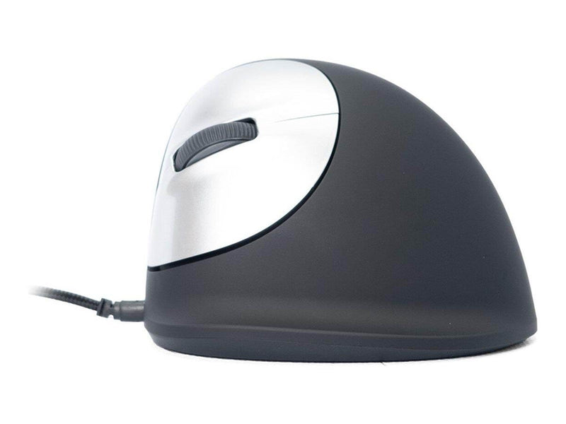 R-Go Tools R-Go HE Mouse Ergonomic Mouse Large Left - Maus (Silber)
