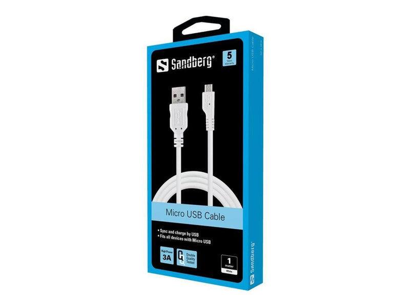 Sandberg MicroUSB Sync/Charge Kabel 1m
