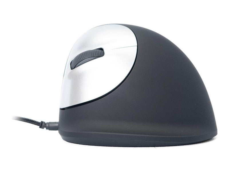 R-Go Tools R-Go HE Mouse Ergonomic Mouse Large Left - Maus (Silber)