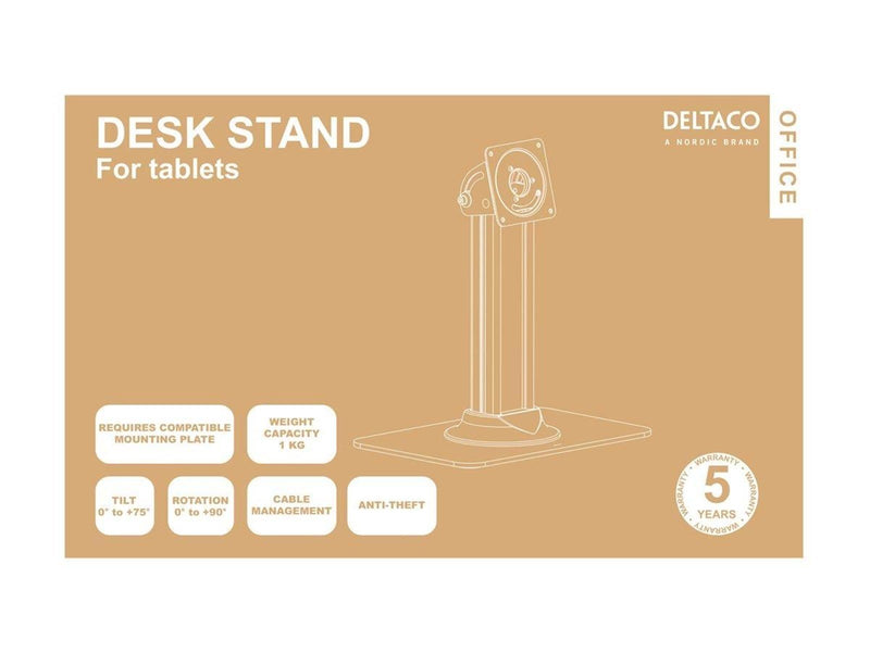 Deltaco Office Desk Stand for tablet