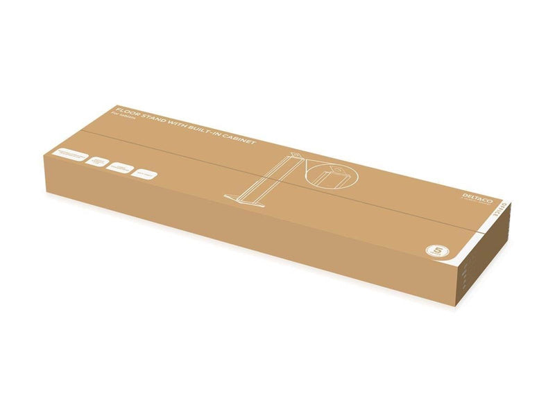 Deltaco Office Floor stand for tablet built-in ca