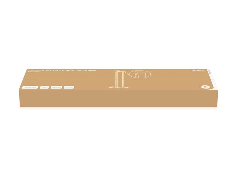 Deltaco Office Floor stand for tablet built-in ca