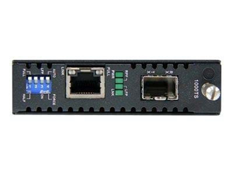 StarTech.com Gigabit Ethernet Fiber Media Converter with Open SFP Slot