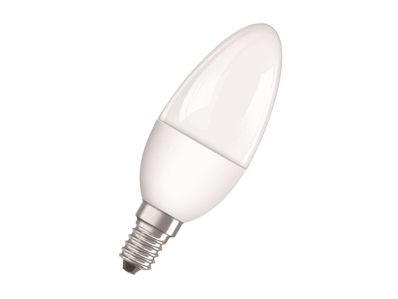 Osram LED-Lampe Candle 5W/827 (40W) frosted dimmable E14