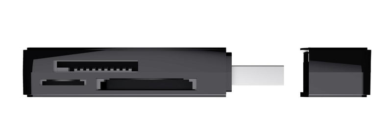 Trust Nanga Kompakter USB 3.2 Gen1- Kartenleser - Schwarz