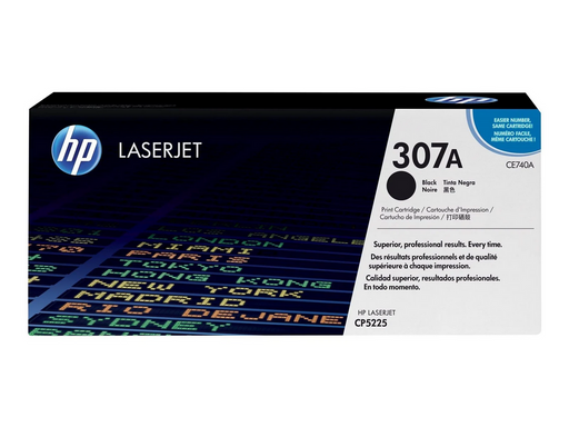 HP 307A / CE740A Black Toner - Tonerpatrone Schwarz
