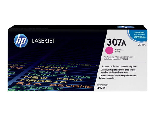 HP 307A / CE743A Magenta Toner - Tonerpatrone Magenta